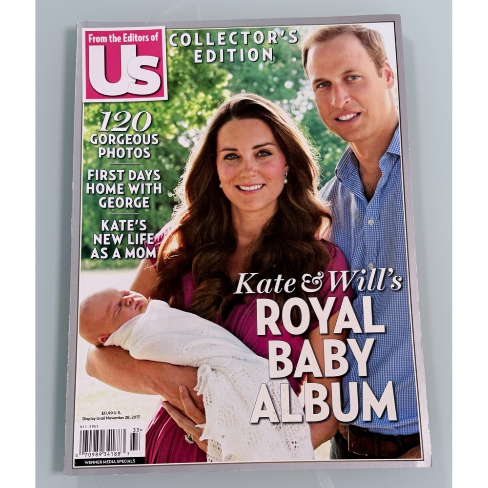 Us Magazine Kate & Will's Royal Baby Album Collectors Edition 2013